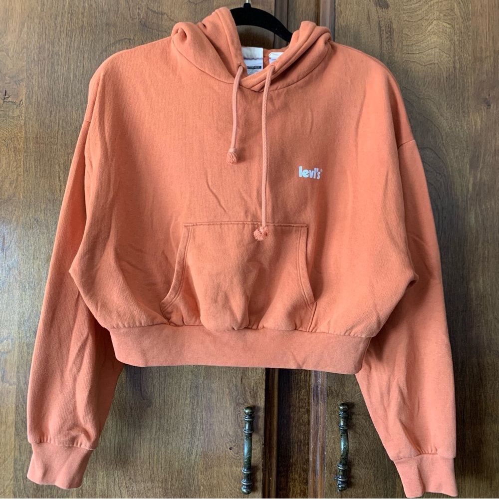 Levi's Women's Cropped Hooded Sweatshirt